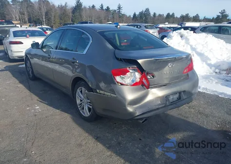 2013 Infiniti G37X из США, поврежденный, VIN JN1CV6ARXDM350445